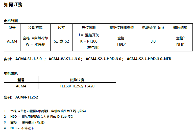 ACM5直線電機(jī)